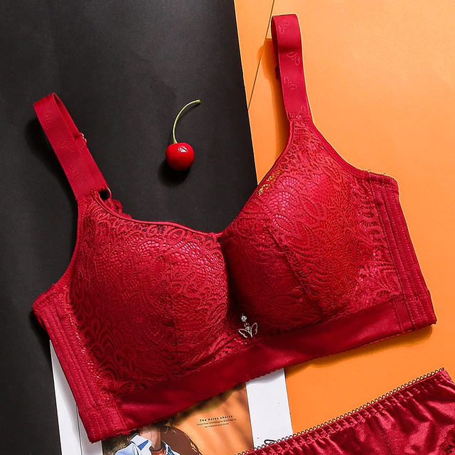 WieBlumen™ Full Cup Lace Push-Up Bra with Underwire