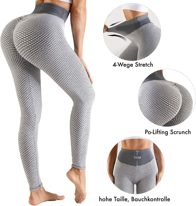 Pushup Leggings mit Bauchkontrolle