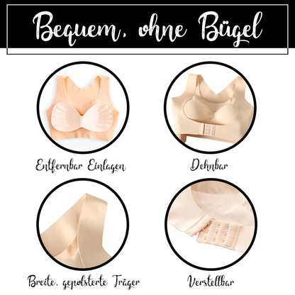 WieBlumen™ Front-Closure Wireless Bra