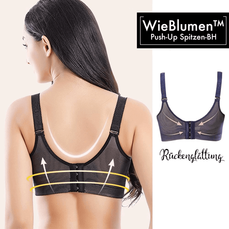 Wieblumen Push-Up Spitzen BH A bis D