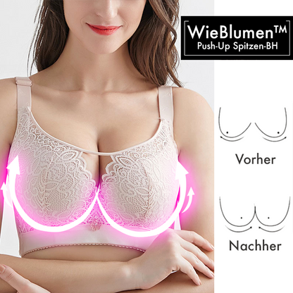 WieBlumen™ Full Coverage Push-Up Bra with Underwire