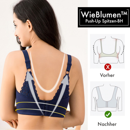 WieBlumen™ Full Coverage Push-Up Bra with Underwire