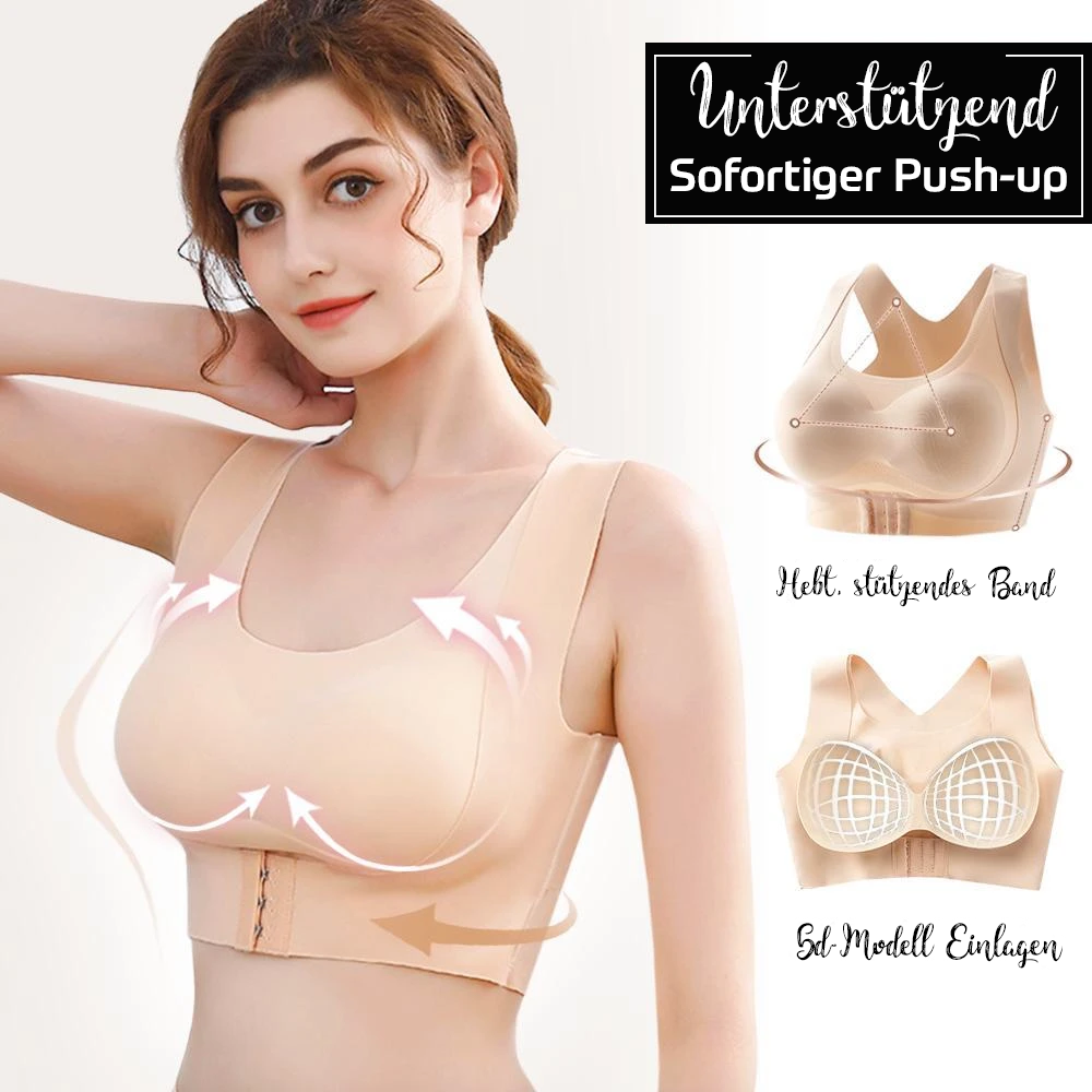 WieBlumen™ Front-Closure Wireless Bra